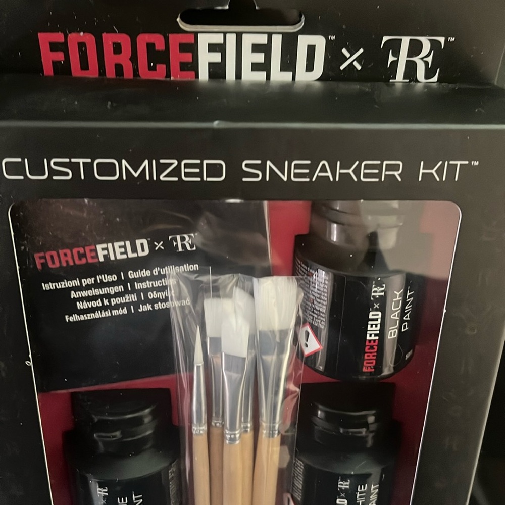 Force Field X TRE– customized sneaker kit -NWOT